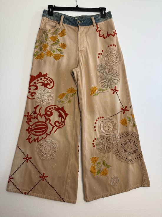 Free People Pants - Free People We The Free Falling Love Wide Leg Jeans Size 31